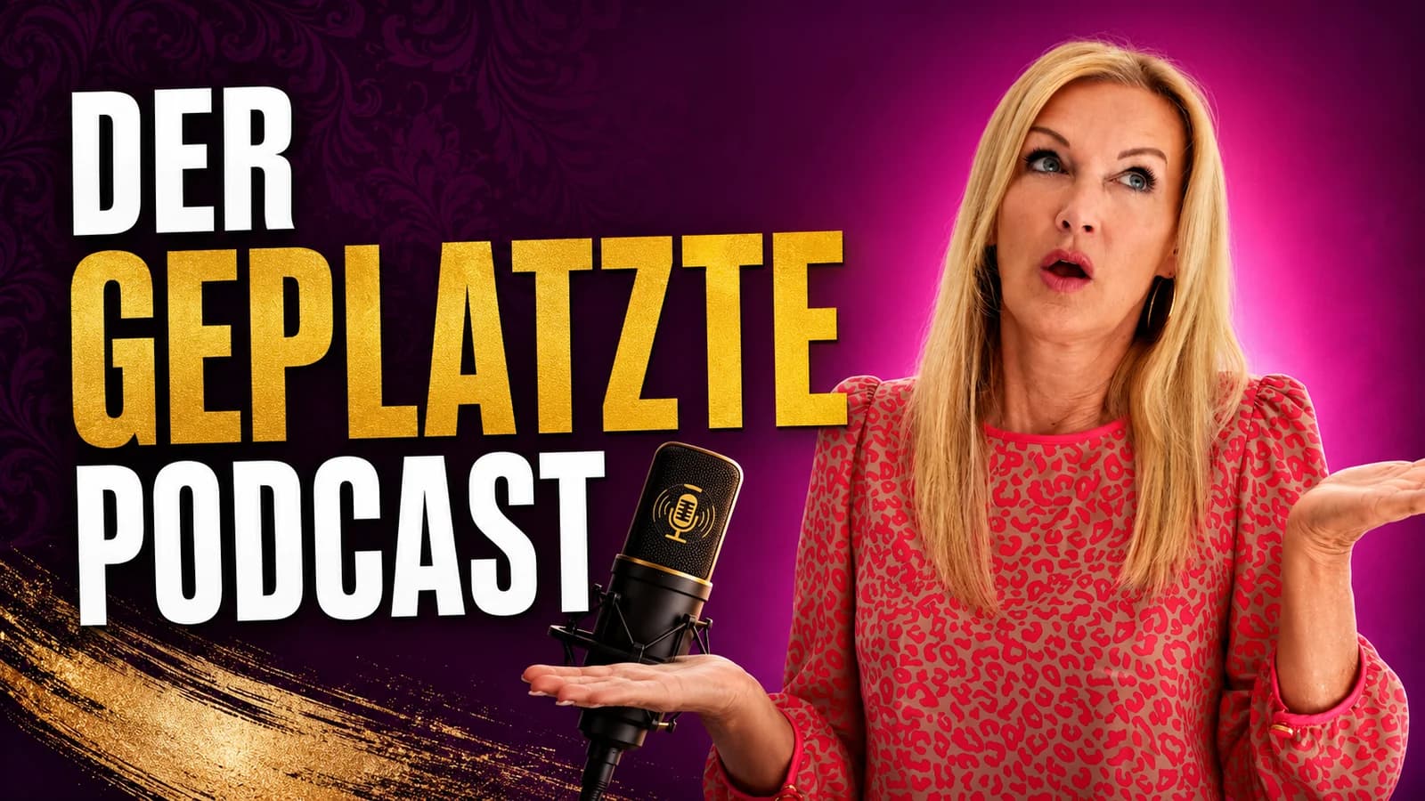 Thumbnail-Beispiel: Der geplatzte Podcast
